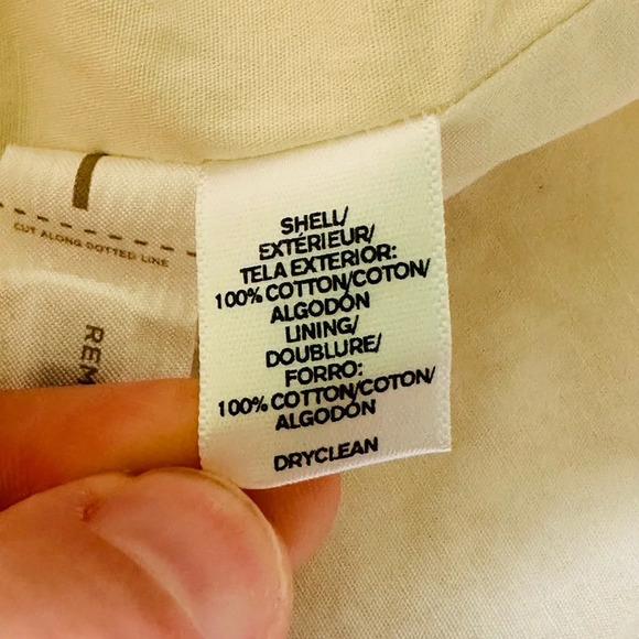 LOFT Ivory Crochet Lined Skirt - Size 8 - Picture 8 of 11